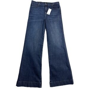 7 For All Mankind Modern Dojo Jeans Women's 32 Wide Flared Leg NWT
